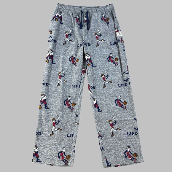 Life Is Good Other - Life Is Good Pants Mens Large Gray Drawstring Sleepwear Pajama Jake Relaxed